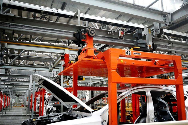 汽車噴漆車間設計--自動化和驅動器上的集成優異性